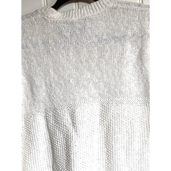 Vintage Lake Harmony Rowing Club Men’s White Fisherman’s Sweater XL Made In USA - Picture 8 of 9